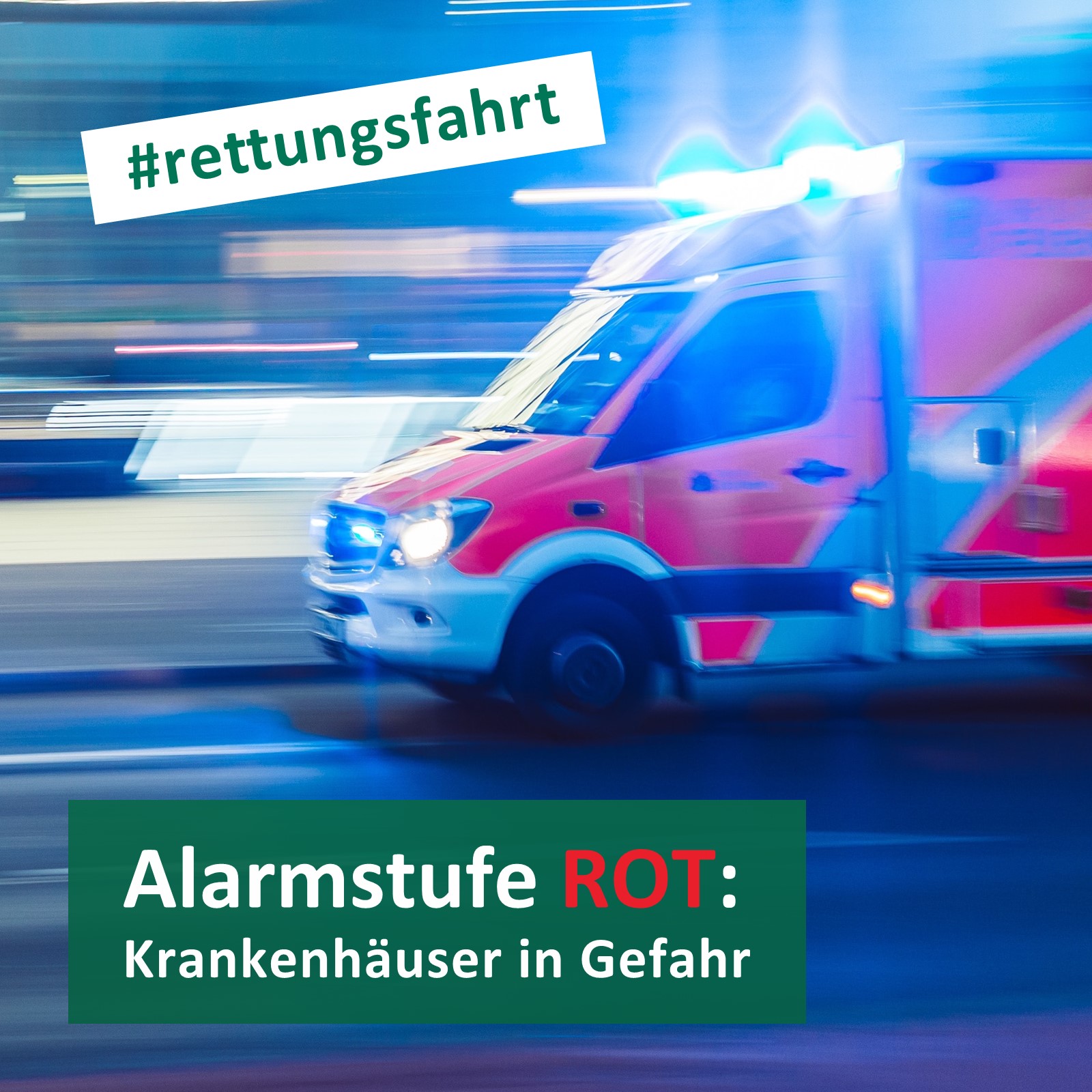 Alarmstufe Rot - Krankenhäuser in Gefahr