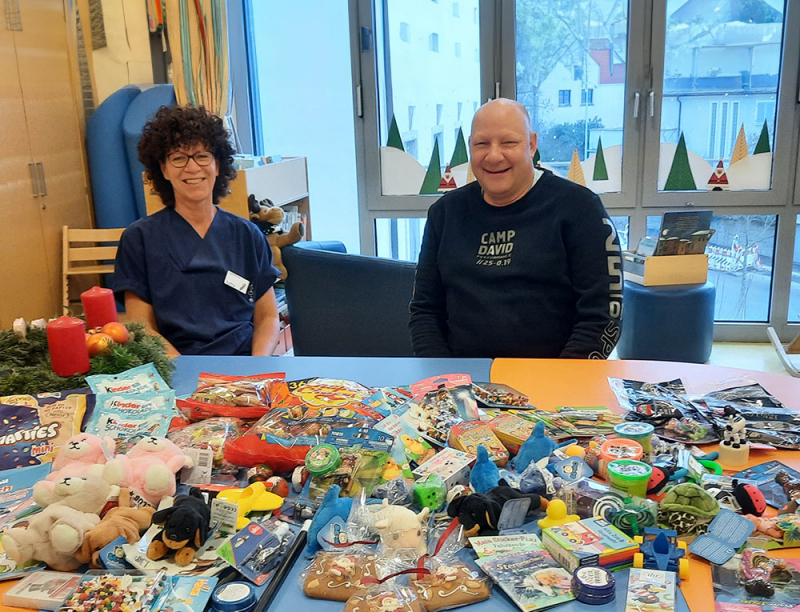 Spiel- und Bastelsachen für die Missio Kinderklinik