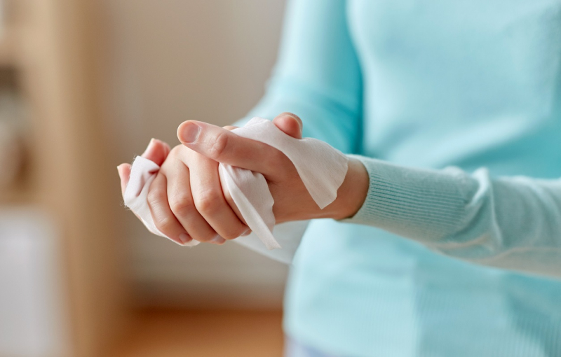 KWM Update: Hyperhidrosis palmaris oder schwitzende Hände
