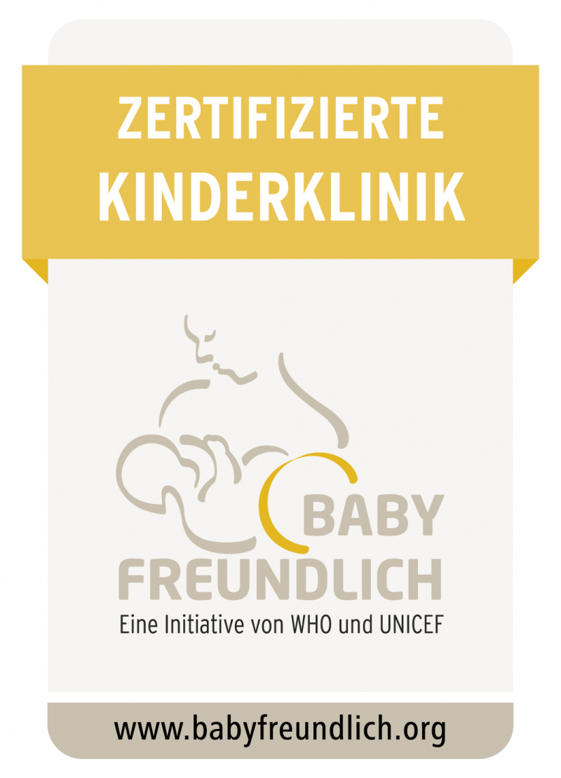 Missio Kinderklinik ausgezeichnet: Erste „Babyfreundliche Kinderklinik“ in Bayern