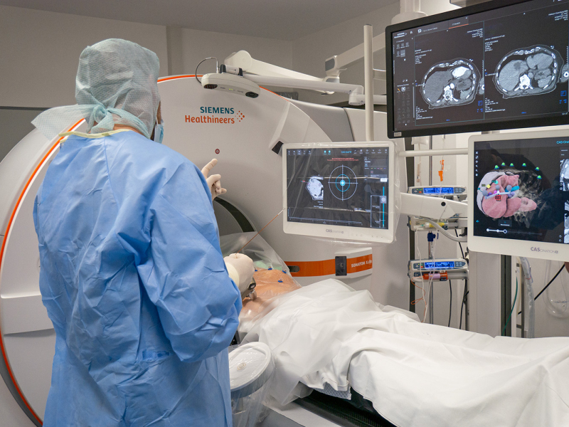 Innovative Tumorablationen mit stereotaktischer Navigation