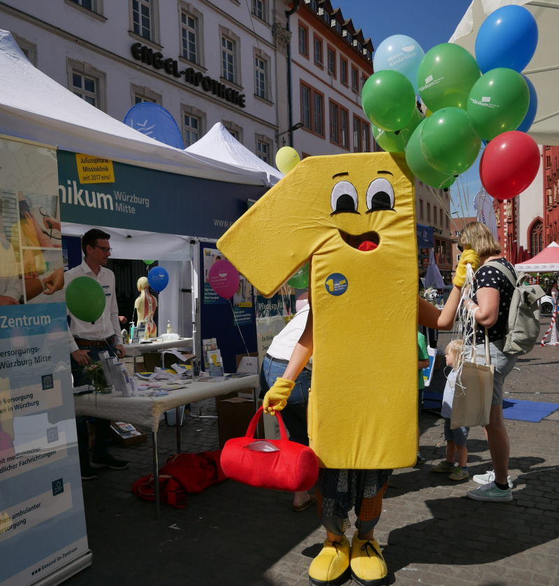 Das KWM beim Würzburger Gesundheitstag