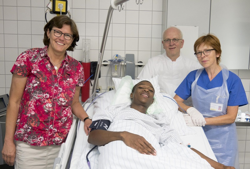 Klinikum Würzburg Mitte hilft jungem Patienten aus Haiti