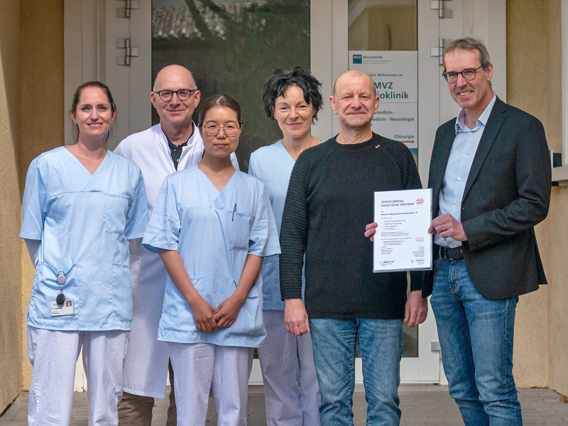 Myasthenie-Zentrum des KWM erneut ausgezeichnet