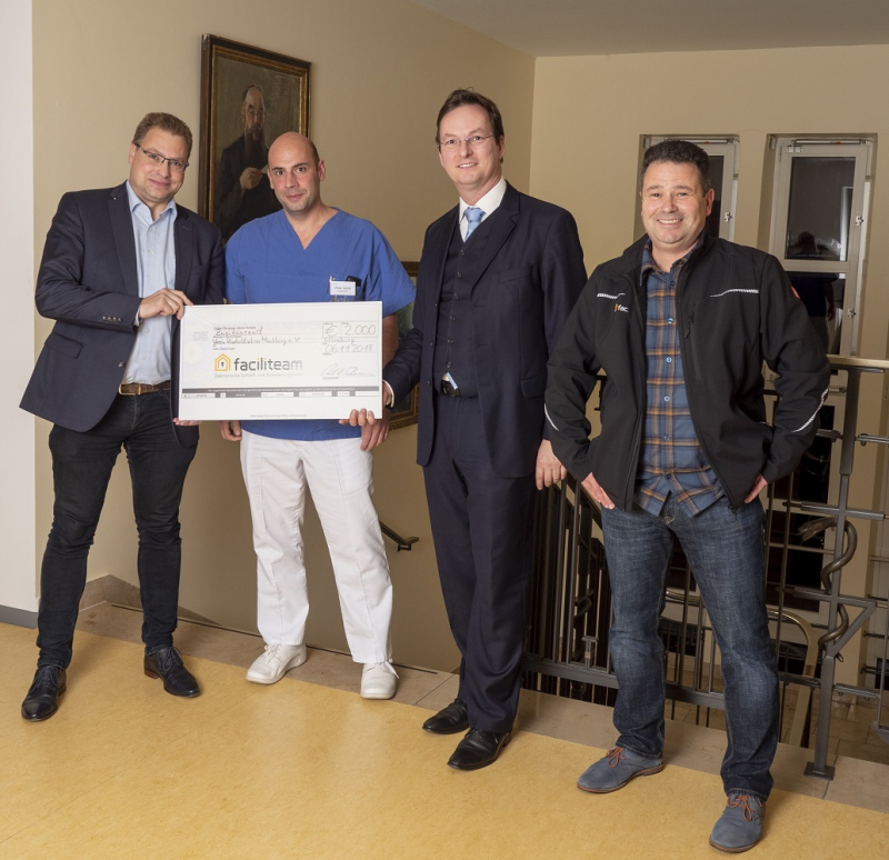 faciliteam unterstützt Projekte der Missio Kinderklinik mit 2.000,-€