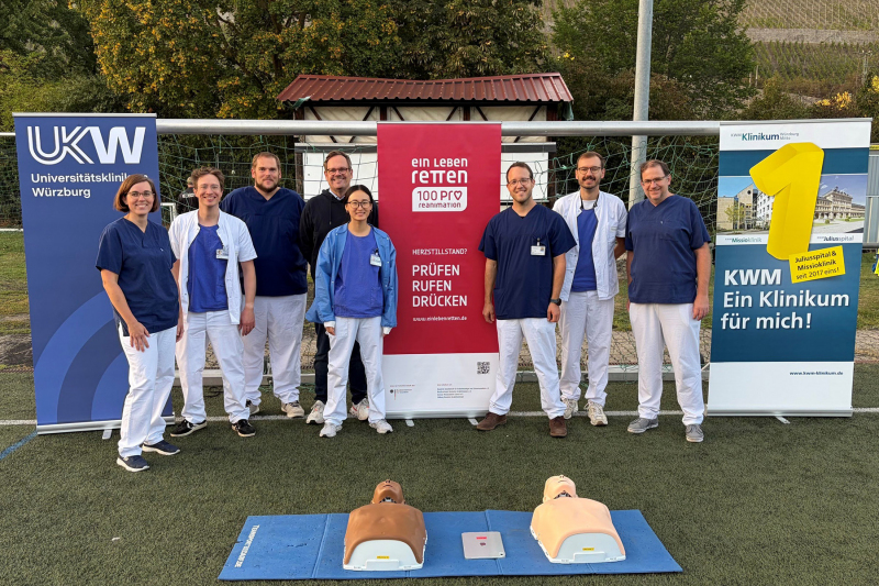 Erste-Hilfe-Training für Kicker des WFV