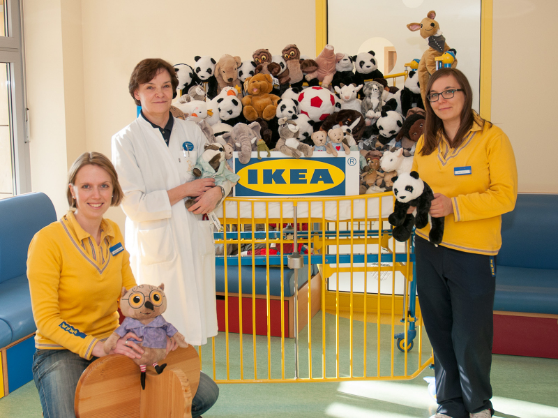 IKEA Würzburg spendet zum 3. Mal für Missio Kinderklinik
