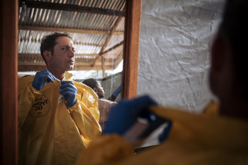 Kampf gegen Ebola: Christian Kleine berichtet